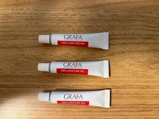 グラファ　メラノキュアHQクリーム5g×3本