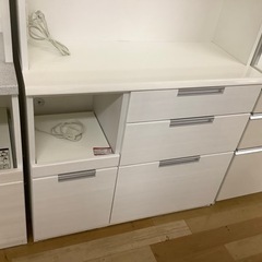 ニトリ 三枚扉レンジボード 【トレファクラパーク岸和田】