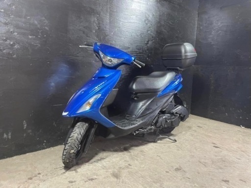 ★お支払い総額7.8万円★ 買取強化中！どんな車両も1万円～保証します！ スズキ アドレスV125S CF4MA 加速良好！リアボックス付き！通勤通学にオススメ♪