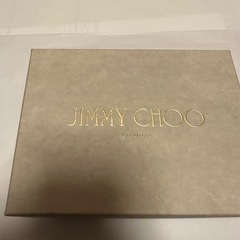 【美品】ジミーチュウ　三つ折り財布　グレー　レディース　箱付き