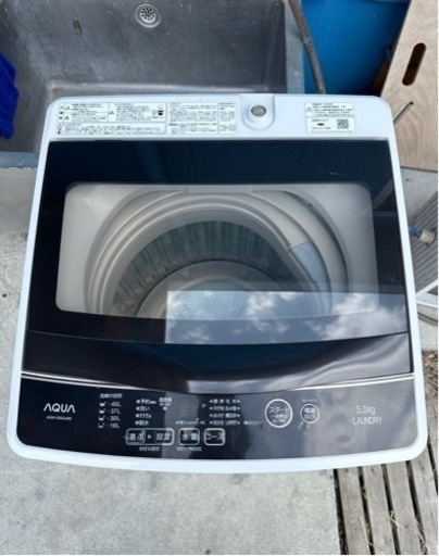 AQUA 洗濯機 5kg 2019年製 | zectraelectrical.com.au