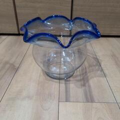 昭和レトロ　ガラス金魚鉢
