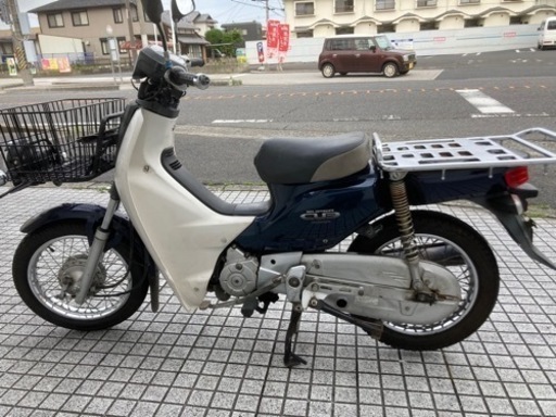 スーパーカブプロ】ホンダ製 AA04型 グリップヒーター付 前タイヤ新品