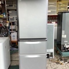 リサイクルサービス八光】2010年製 三菱電機 MR-C37R-S [冷蔵庫（370L 