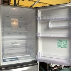 リサイクルサービス八光】2010年製 三菱電機 MR-C37R-S [冷蔵庫（370L 