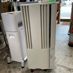 コロナ　ウィンドエアコン　窓用エアコン　CW-1617　窓枠・リモコン有ります