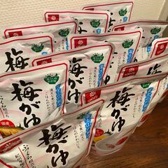 おかゆ【9個】梅がゆ　株式会社　はくばく　レトルト