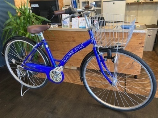 (タイヤ交換済み)SCALARE STYLE 27インチ変速自転車 タイヤ交換済み)SCALARE STYLE 27インチ変速自転車
