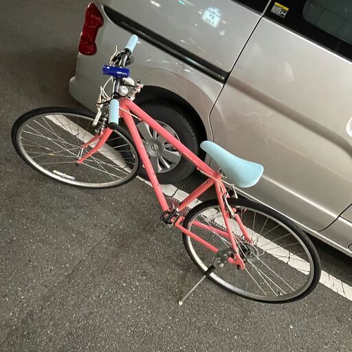 クロスバイク ウォームピンク 女性用