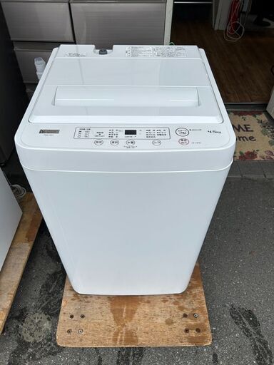 洗濯機 ヤマダ YWM-T45H1 2022年 4.5kg せんたくき【3ヶ月保証★送料に設置込】自社配送時代引き可※現金、クレジット、スマホ決済対応※