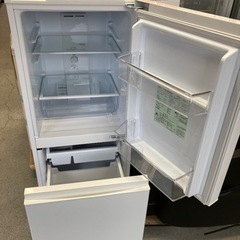 ⚫︎販売終了⚫︎２ドア冷蔵庫　AQUA 126L 2021年製　中古品