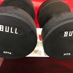 BULL ダンベル12kg〜18kg1セット5000円