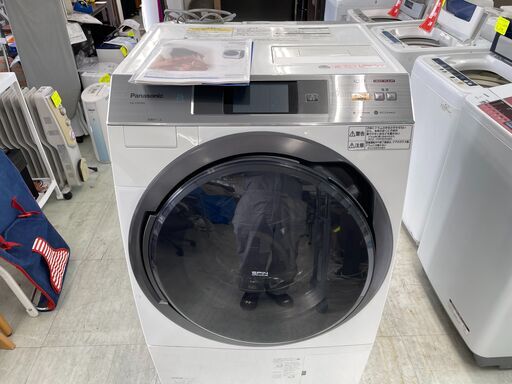 只今商談中配送設置込み　パナソニックドラム式洗濯乾燥10K　2015年製　分解クリーニング済み！！