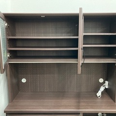 トレファク高槻店】取りに来られる方限定！ダークブラウン3枚扉の