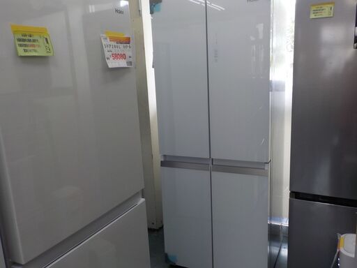 ID350144 4ドア冷蔵庫 406L ハイアール 2022年製 JR-NF406A
