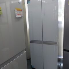 ID350144　4ドア冷蔵庫　406L　ハイアール　2022年...