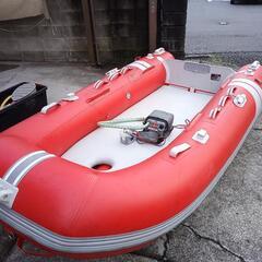 ジョイクラフト　インフレータブルボート（オレンジ）