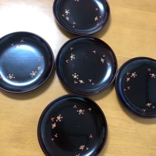 たち吉 青嵐 楓 銘々皿 小皿 5枚
