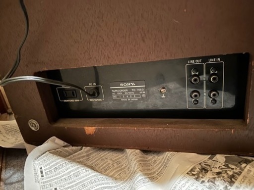 SONY テープレコーダー TC-7650