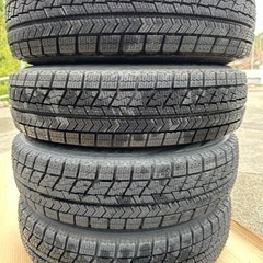 軽自動車 スタッドレスタイヤ アルミセット 145/80R13 KOSEI クレイシズ VS6 ガンメタ +BRIDGESTONE ブリヂストン BLIZZAK ブリザック VRX