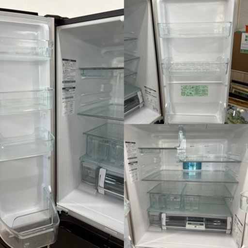 美原店 HITACHI/日立 6ドアノンフロン冷凍冷蔵庫 R-C6200（XT） 大型