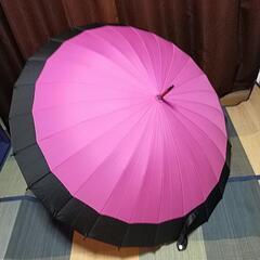 日・雨傘兼用  ☔花模様が浮出  遮光100%  