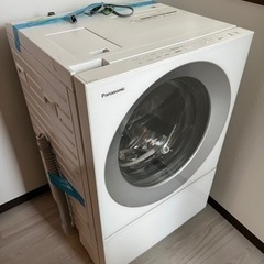 【ネット決済・配送可】Panasonic ドラム式洗濯機　cuble