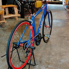 ※商談成立※　　　　　　　　引き取り限定　クロスバイク　アルミ　格安　　分解整備済み　美品　フロントシングル