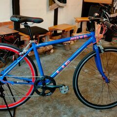※商談成立※　　　　　　　　引き取り限定　クロスバイク　アルミ　格安　　分解整備済み　美品　フロントシングル
