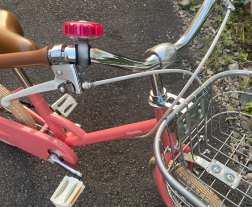 16インチ　子ども女児　自転車　little tokyobike ピンク