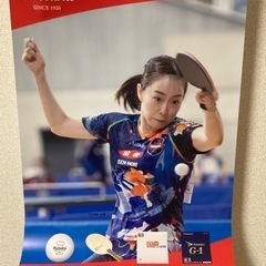 卓球　石川佳純　ポスター