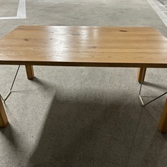【ご自宅まで配達】 MUJI 木製　折り畳みテーブル