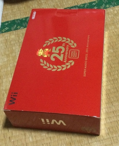 Wii マリオ限定版 付属品は新品同様