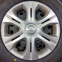 夏 日産純正 ノート☆新品 タイヤ☆ブリヂストン【100％ 富山】185/70R14 ニューノ NEWNO 日産 ニッサン純正 4本 E12 ノート純正 中古ホイール