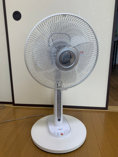 TOSHIBA リビング扇風機(リモコン付) ホワイト FLP5(W)-