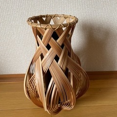 花器　竹工芸品