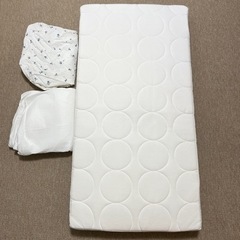 IKEA★寝具3点セット ベビーマットレス・防水カバー・シーツ