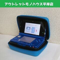 動作OK ニンテンドー 3DS コバルトブルー　サイバー製 セミ...