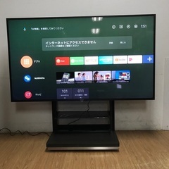 即日受渡❣️SONY 4K液晶TV65型 YouTubeネット動...