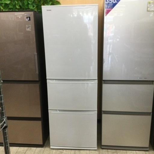 【✨ecoモード搭載❗️✨自動製氷機能❗️✨ホワイト✨❗️】定価¥162,800  TOSHIBA/東芝 363L冷蔵庫  GR-M36S  2018年製  ecoモード  エコ  キッチン  ホワイト  3ドア 自動製氷機能