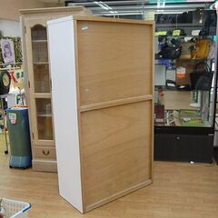 北洋木工 7段ハイチェスト 幅89×奥44.5×高166cm LILAC ホワイト 分割