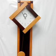 ☆T2602☆ SEIKO セイコー 壁掛け 振り子時計 木製