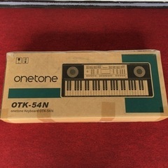 One tone OTK-54N 未使用品 電子キーボード…
