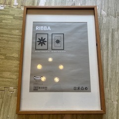 【難あり】IKEA 額縁　フォトフレーム　RIBBA 50×70cm