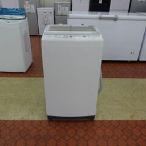 ID330788　7K洗濯機　アクア　2021年製　AQW-GV70C（W)