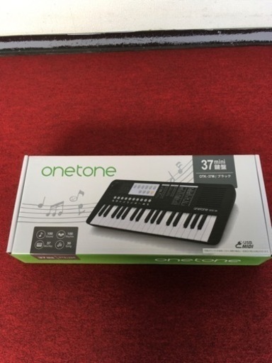 Onetone OTK-37M 未使用品 37mini電子キーボード 黒 ブラック www