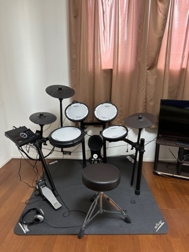 Roland ローランド TD-17KV-S 自宅練習8点セット 電子ドラムセット TD17KVS V-drums Vドラム