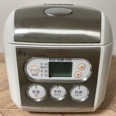 【譲渡先決定】マイコンジャー炊飯器　3合炊き　2011年製