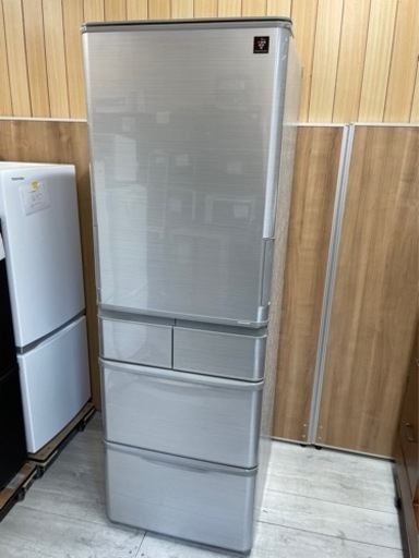 SHARP プラズマクラスター ノンフロン冷凍冷蔵庫 SJ-X415H-S 2022年製 412L