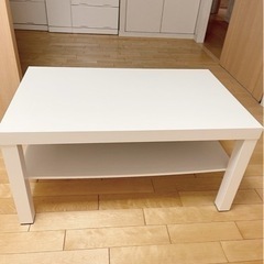 【引取り決定】IKEA ローテーブル ホワイト